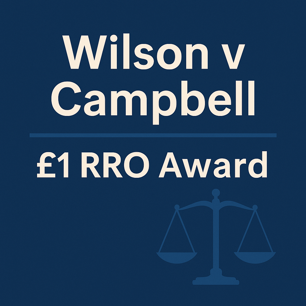 Wilson v Campbell [2019] UKUT 363&nbsp;(LC)