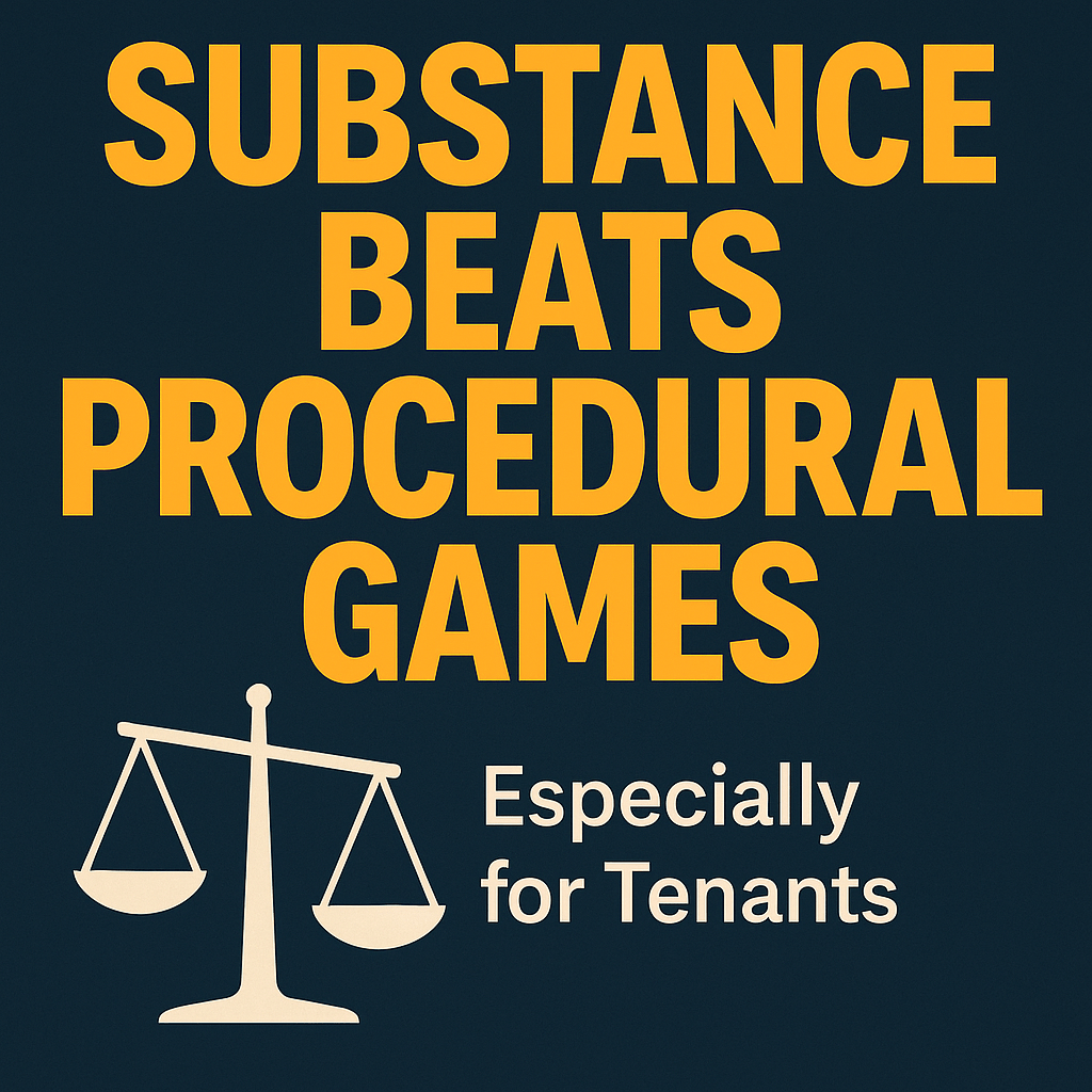 Substance Over Tricks: Why Truth Always Destroys Delay&nbsp;Tactics