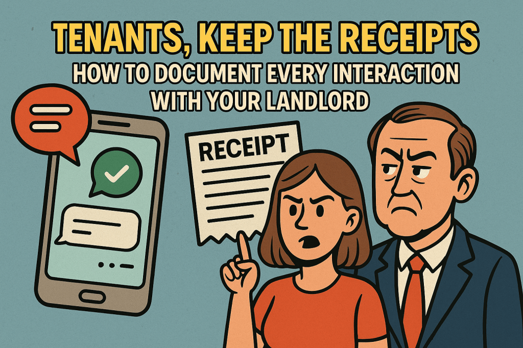 If It’s Not Written, It Didn’t Happen: Why Every Tenant Needs a Paper Trail to Fight&nbsp;Back