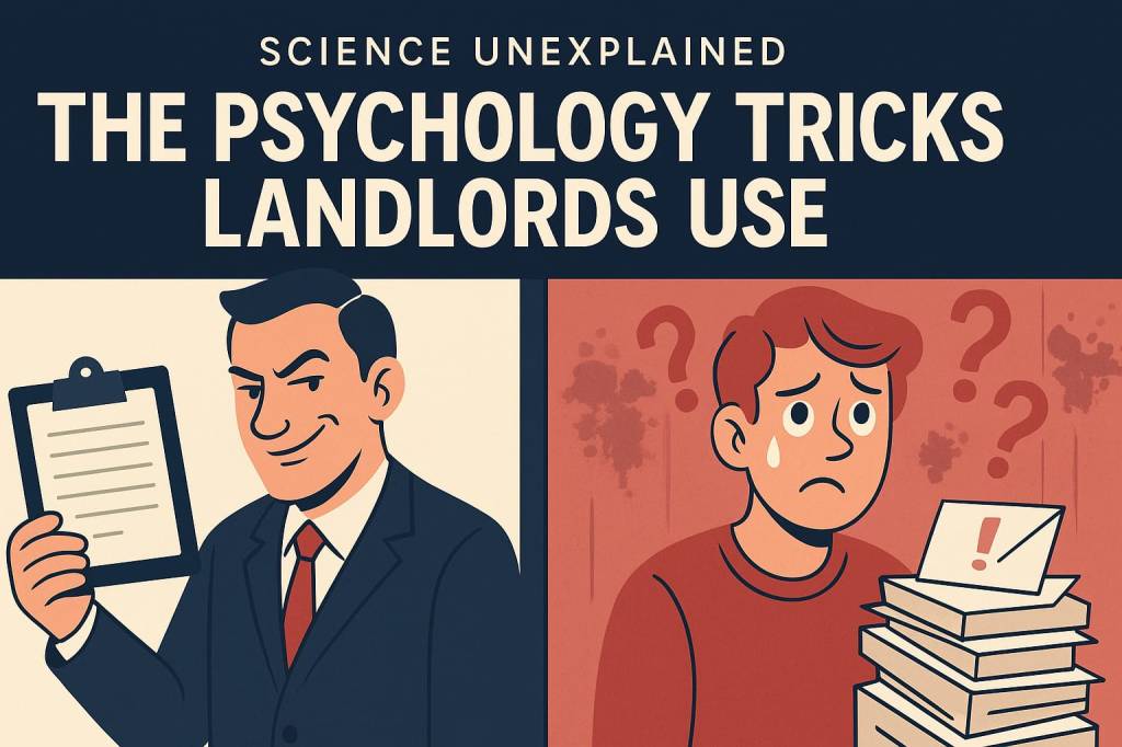 Psychological Tricks Landlords and Letting Agents Use to Control Tenants (and How to Spot&nbsp;Them)
