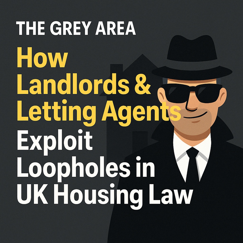 The Grey Zone of UK Housing Law: How Landlords and Letting Agents Exploit Legal&nbsp;Loopholes
