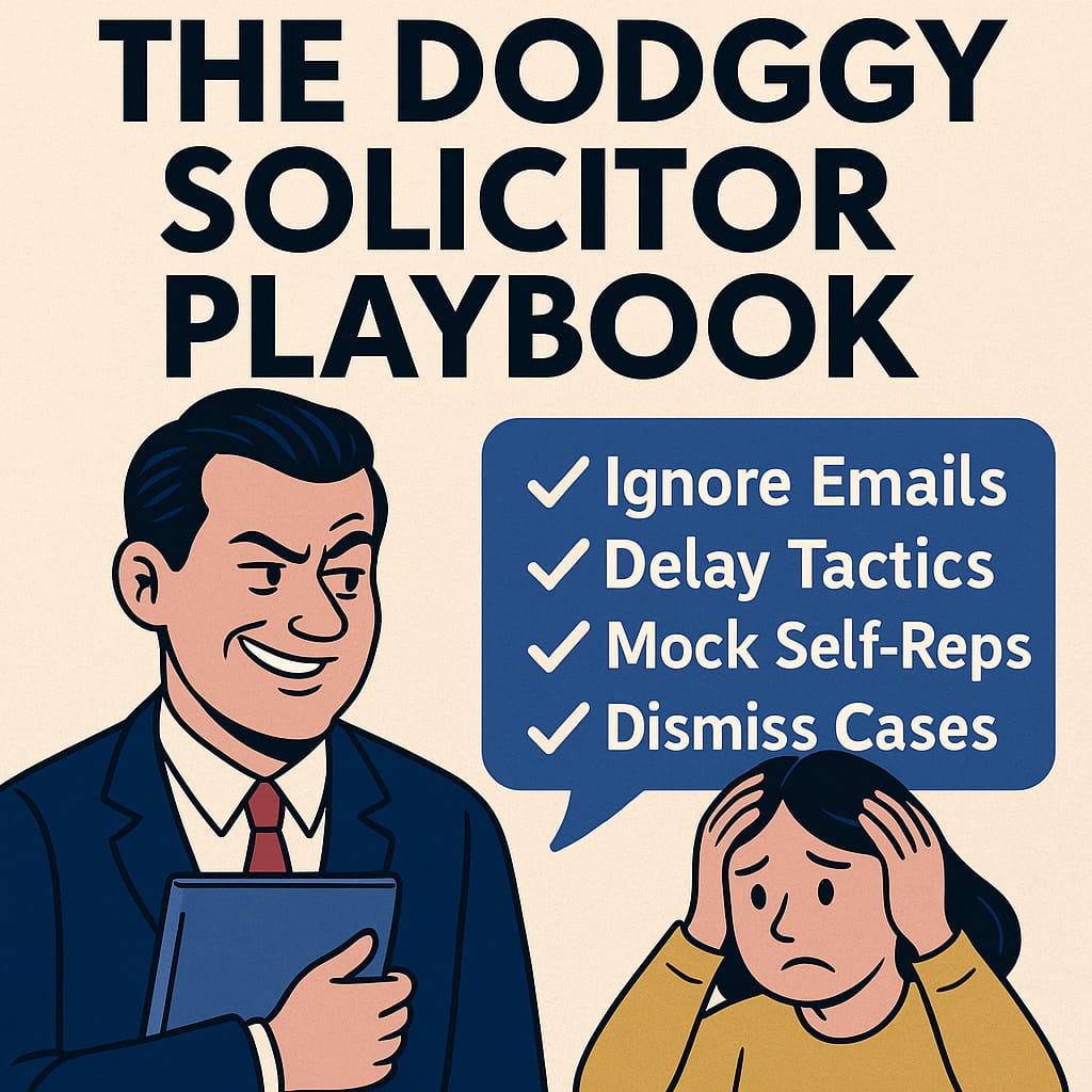 The Dodgy Solicitor Playbook: 7 Tricks Legal Teams Use to Silence Tenants (And How to Fight&nbsp;Back)