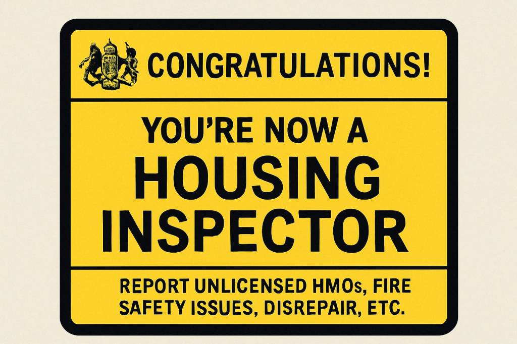 Tenants: The UK’s Unpaid Housing Inspectors (And Why They Deserve More&nbsp;Protection)