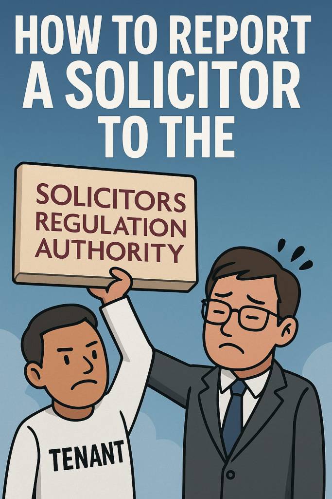 When Can Tenants Report a Solicitor to the SRA? A Guide to Taking Action Without&nbsp;Fear