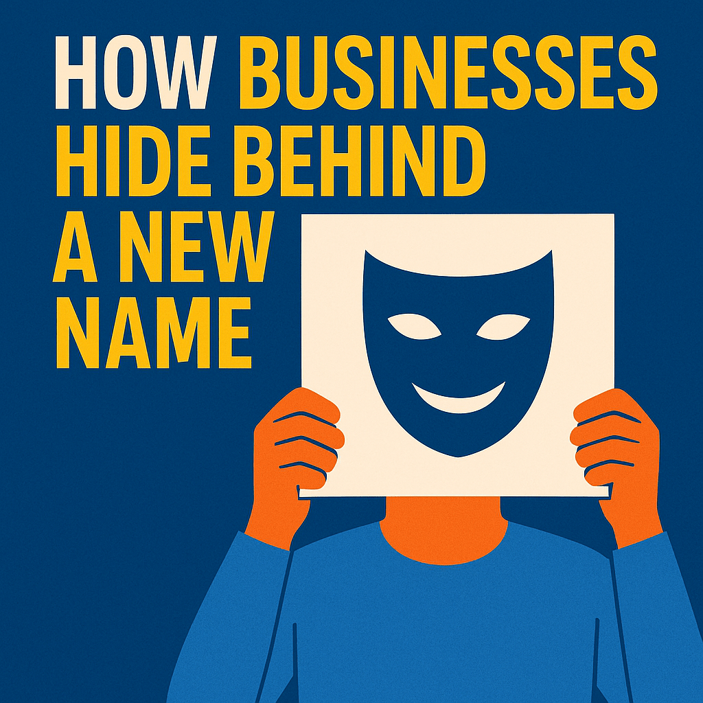 How Businesses Hide Behind a New Trading&nbsp;Name
