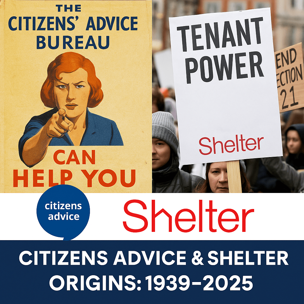 Citizens Advice & Shelter Origins: How UK Housing Charities Shaped Tenant Rights&nbsp;(1939-2025)