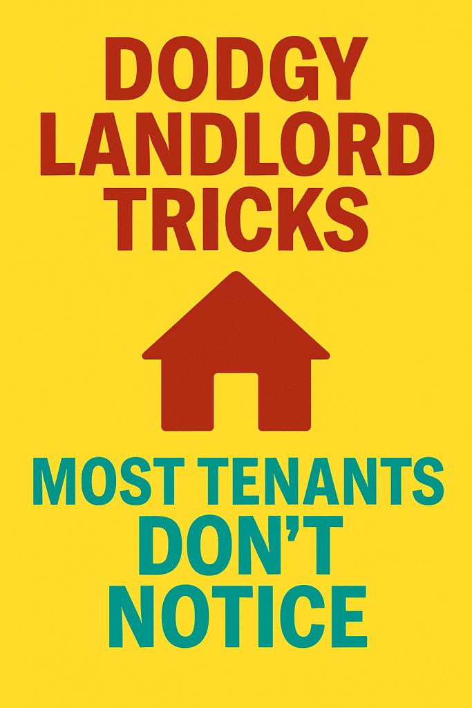 The Unofficial Tenant Survival Guide: 15 Dodgy Landlord Tricks That Most Tenants Don’t Even&nbsp;Notice